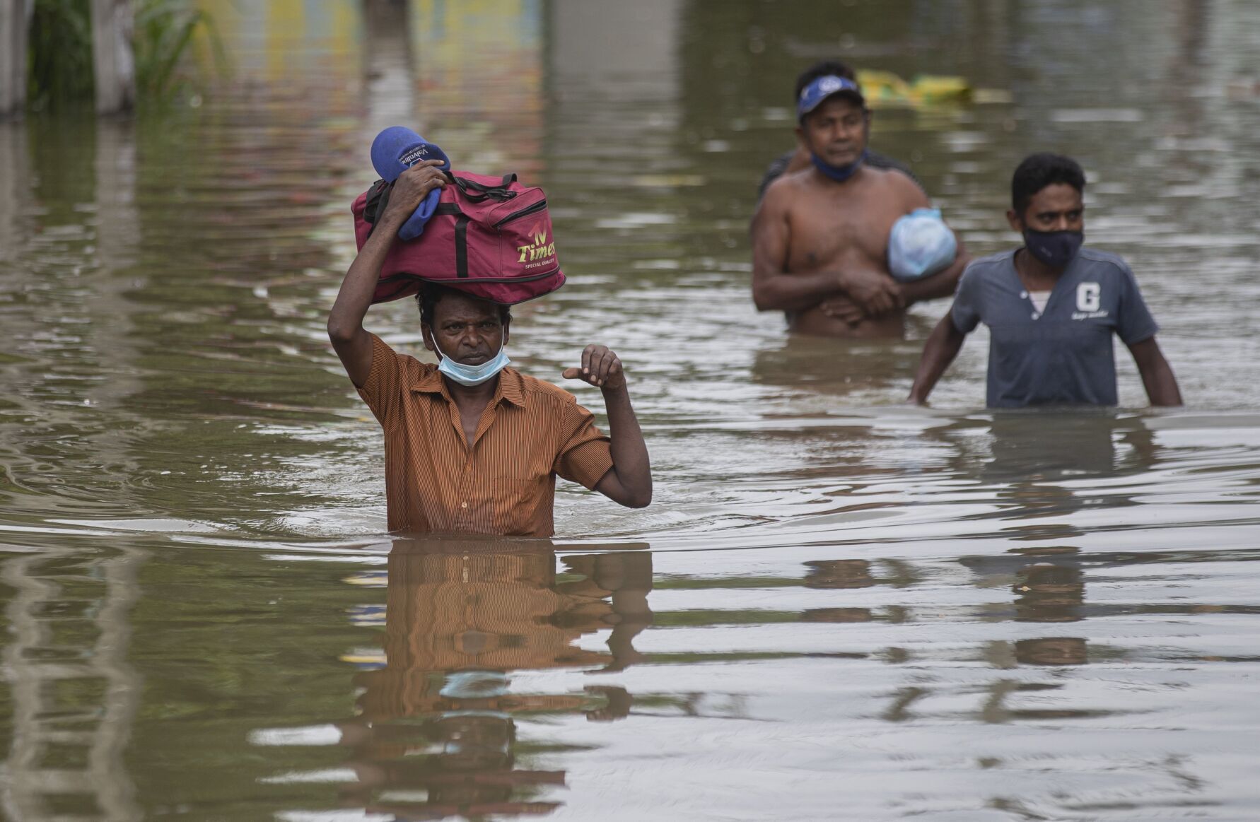APTOPIX Sri Lanka Bad Weather